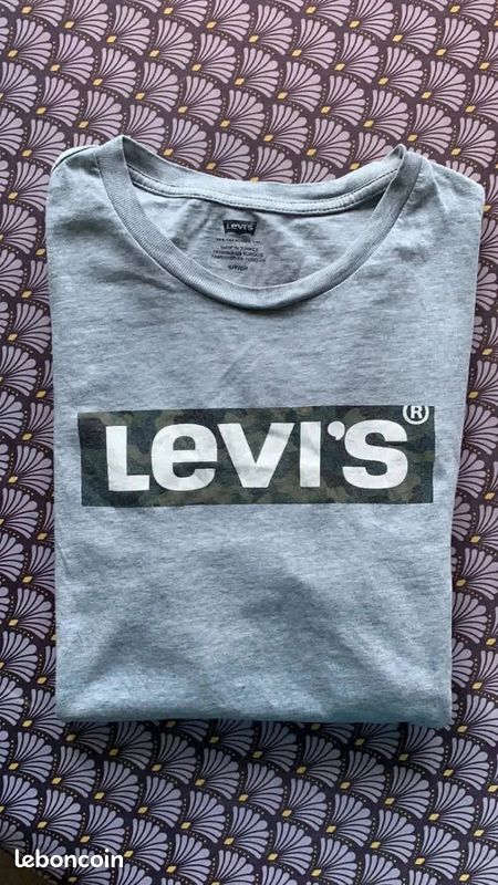 T Shirt Levi’s (Gris), S (image 1)