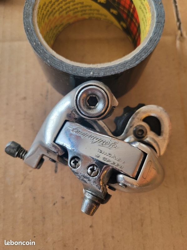 Dérailleur Arrière Campagnolo Mirage Vintage - Pour Pièces (cage Pliée)