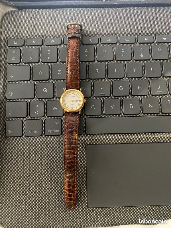Montre Pierre Lannier P141 petite ronde- bracelet cuire- bon état (image 1)