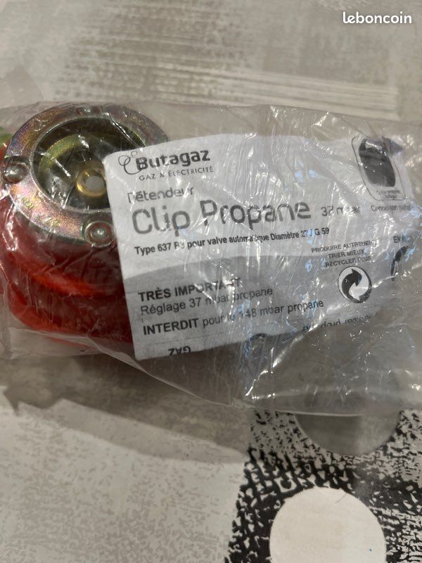 Détendeur,cube propane (image 1)