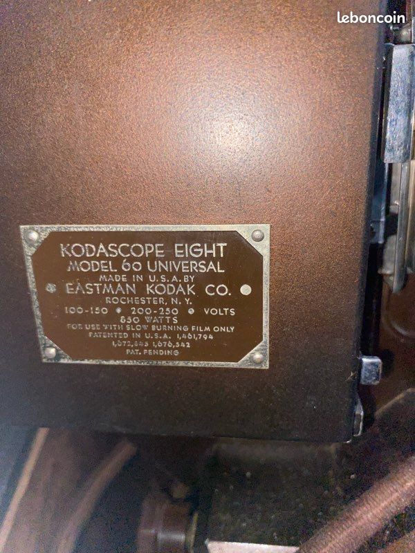 Projecteur Kodascope-Eight USA - Projecteur De Films Kodak - Modèle 46302 - Occasion