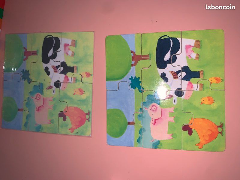 Puzzles Animaux DJECO 3puzzles de 6 pièces (image 5)