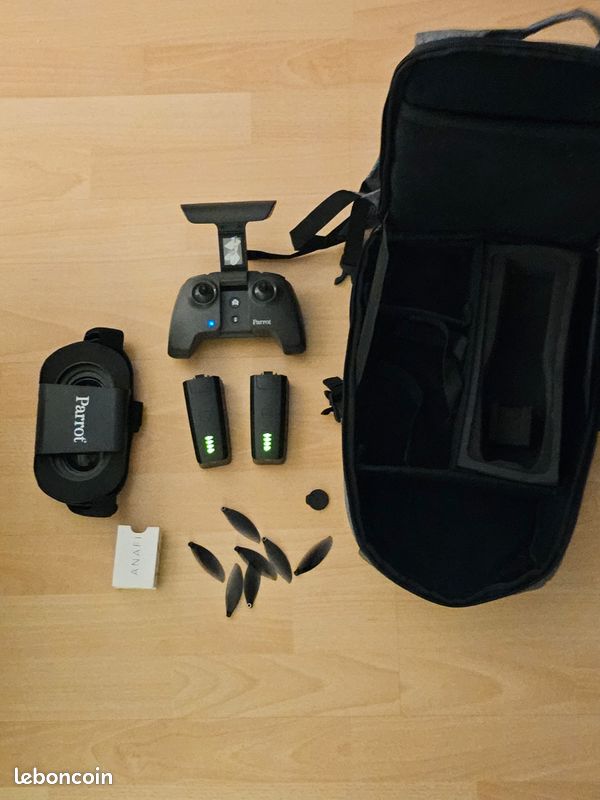 Kit accessoires parrot anafi Sac batteries commande lunettes FPV