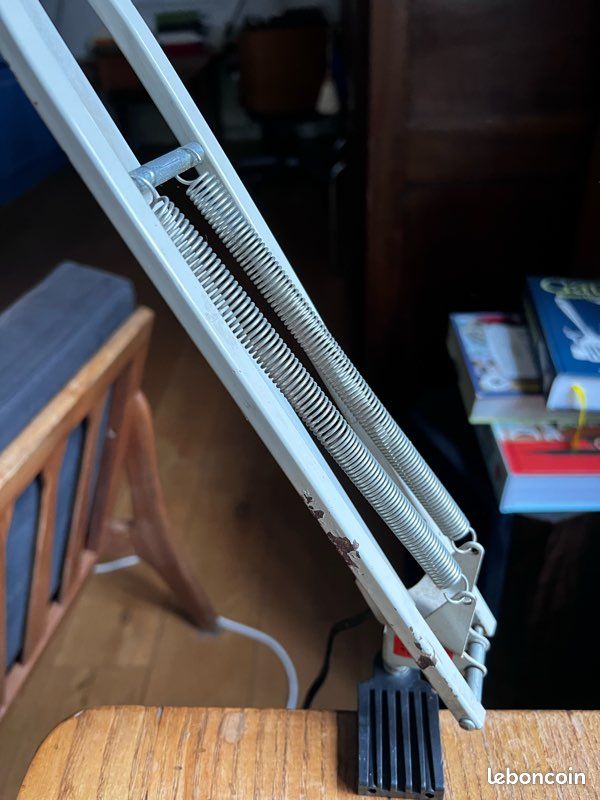 Lampe d’architecte - Ledu - blanche - vintage (image 10)