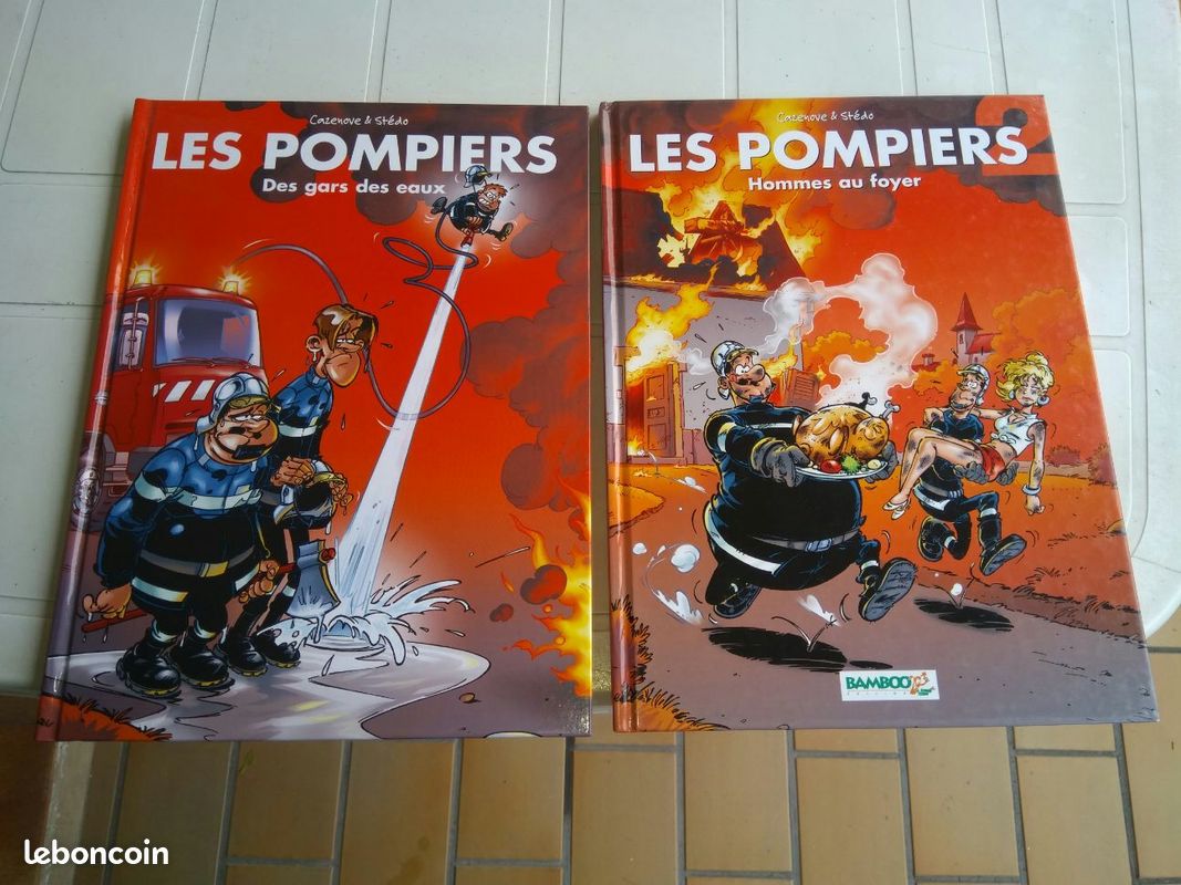BD Les pompiers éditions BAMBOO (image 3)