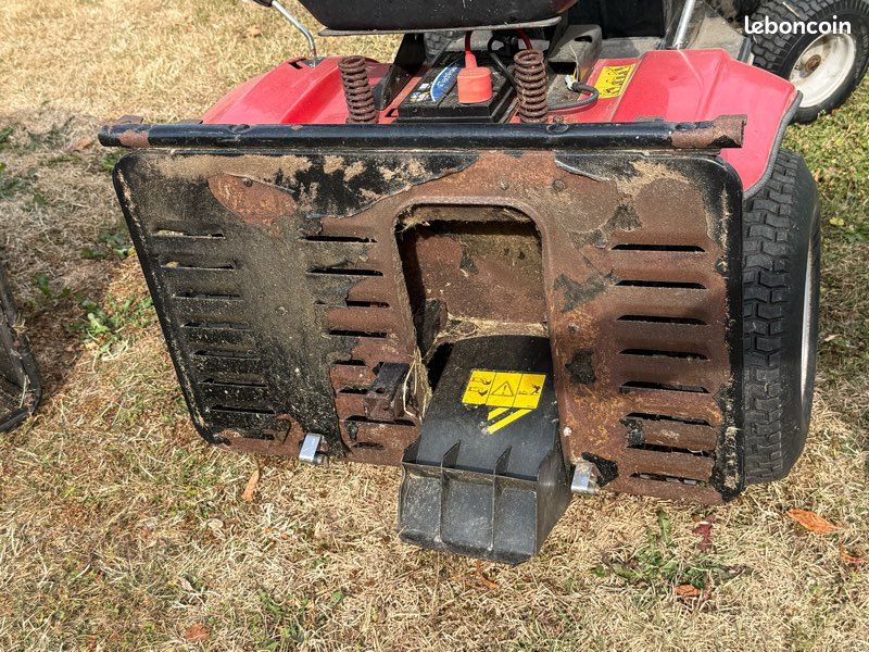 MTD RH115 – Tracteur tondeuse 11,5 CV – Coupe 80 cm – Bac + déflecteur (image 11)
