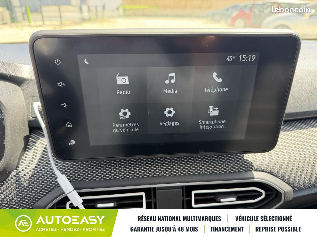 Dacia Sandero ECO-G 100 EXPRESSION / ENTRETIEN DACIA / CARPLAY / BLUETOOTH (image 21)