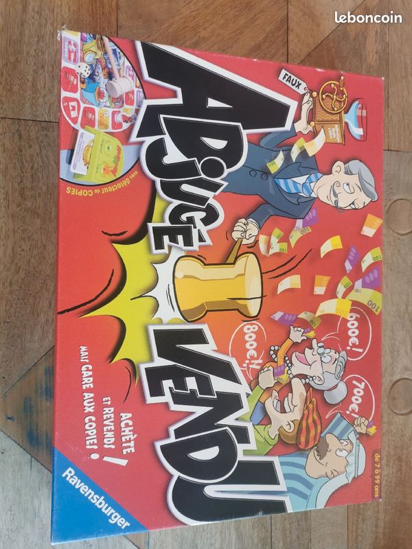 Jeu adjugé vendu (image 1)