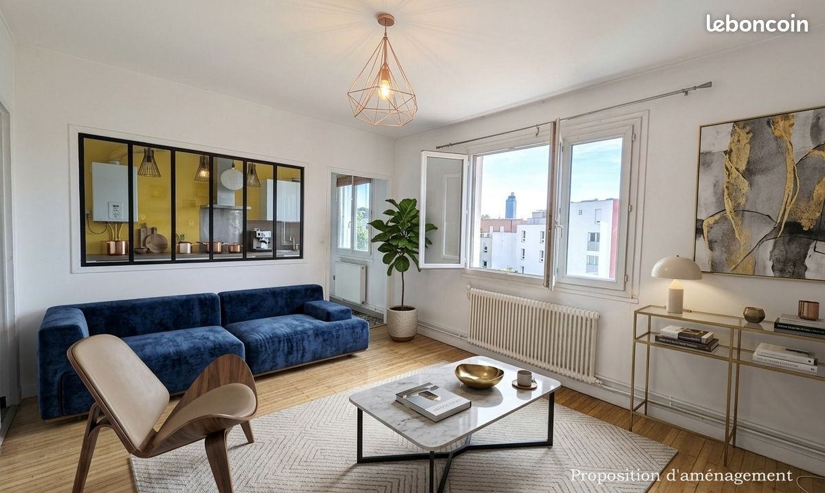 Appartement 3 pièces 54 m² · à Nantes · 54 m² · 178 500 €
