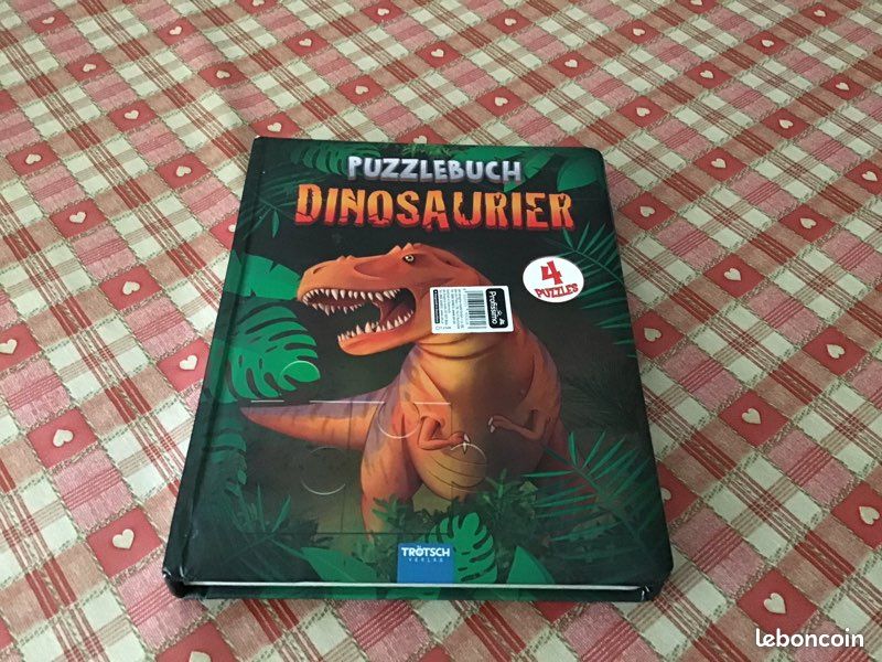Livre puzzles Dinosaurs (image 1)