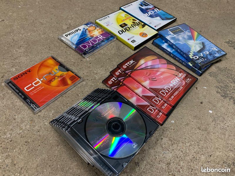 Lot de CD et DVD vierges (image 2)