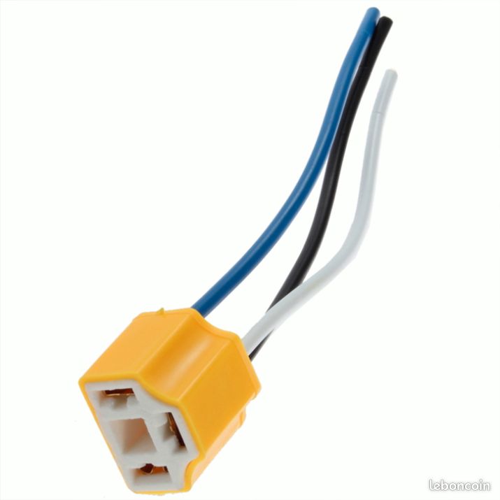 Adaptateur Support Douille Phare H7 – Paire Pour Mazda 2, 3, 323 – OE B28V510A3 – Installation LED/HID Sans Modif