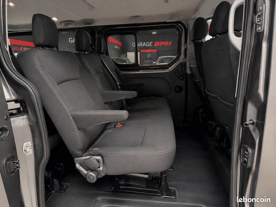 Renault Trafic L2 9 places 1.6 dCi 125 de 2017– Garantie 12 mois et entièrement réviser (image 4)