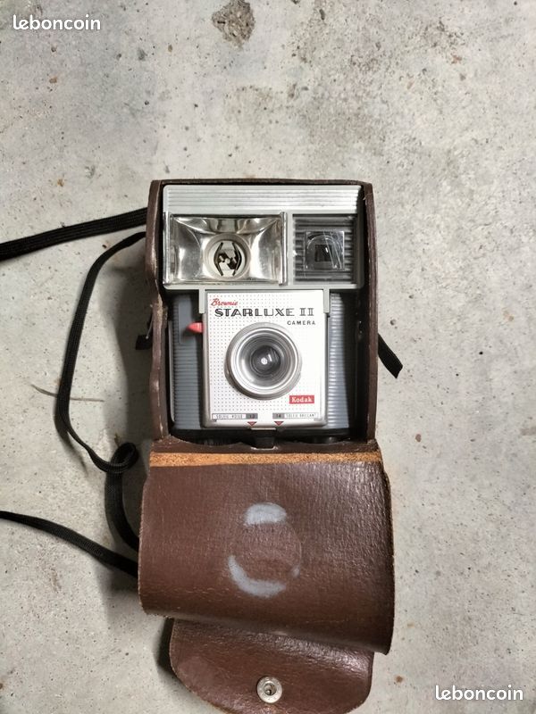 Appareil Photo Vintage Kodak Brownie Staluxe 2 - Argentique Format 127 (1950) Pour Décoration