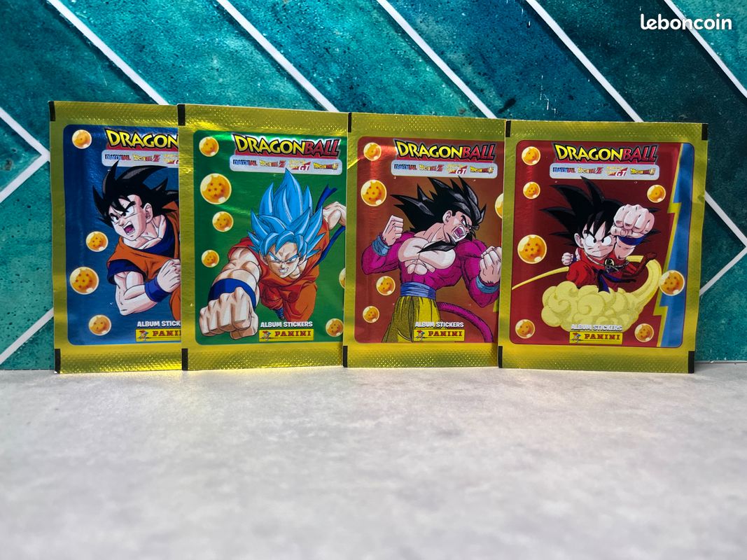 Stickers, albums et paquets Panini dragon ball Stickers, albums et paquets Panini dragon ball