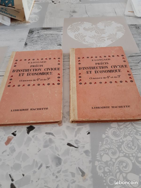F longaud / precis d instruction civique et economique (image 1)