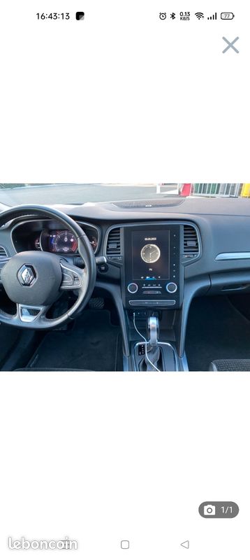 🚗 renault mégane iv estate intens 1.6 dci 165 edc – bleu nuit – très bien optionnée (image 2)