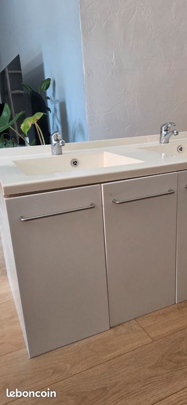 Élément lavabo/vasque/mitigeur 120cm (image 4)
