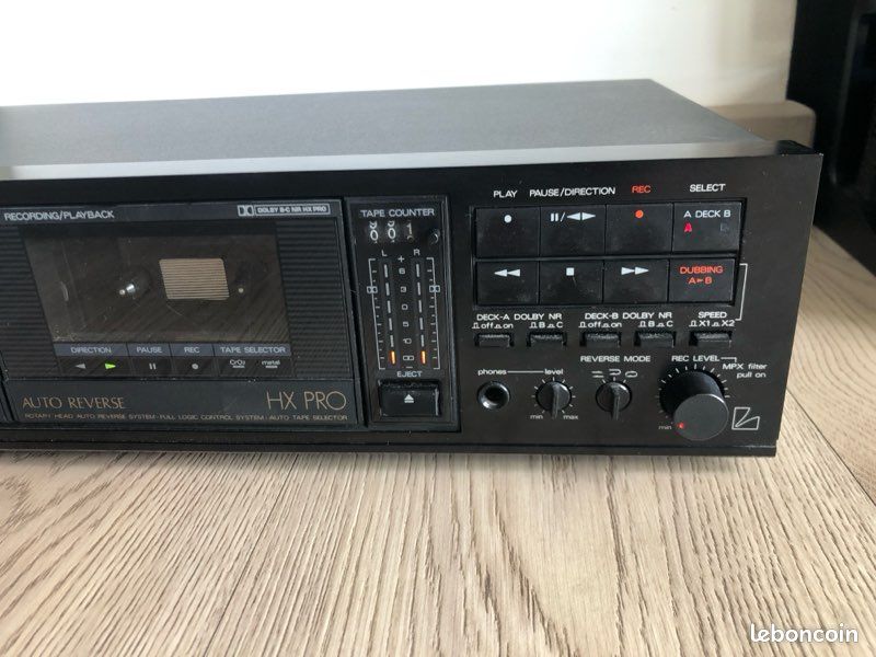 Luxman K 110W lecteur cassette audio (platine double k7 k110 k110w) (image 3)