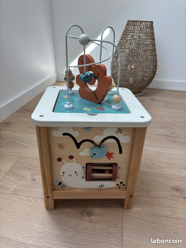 Cube activités en bois Verbaudet (image 3)