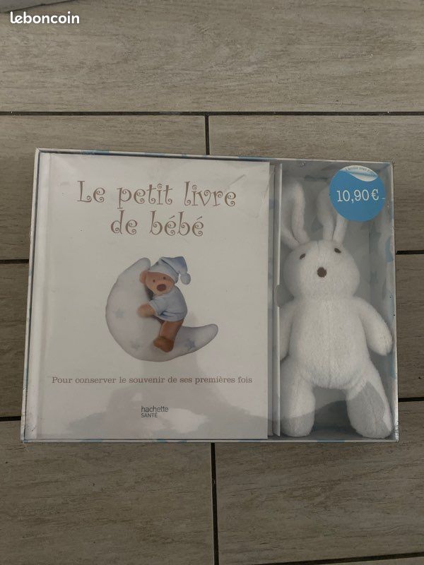 Petit livre de naissance avec peluche Jeux Jouets - Main Image