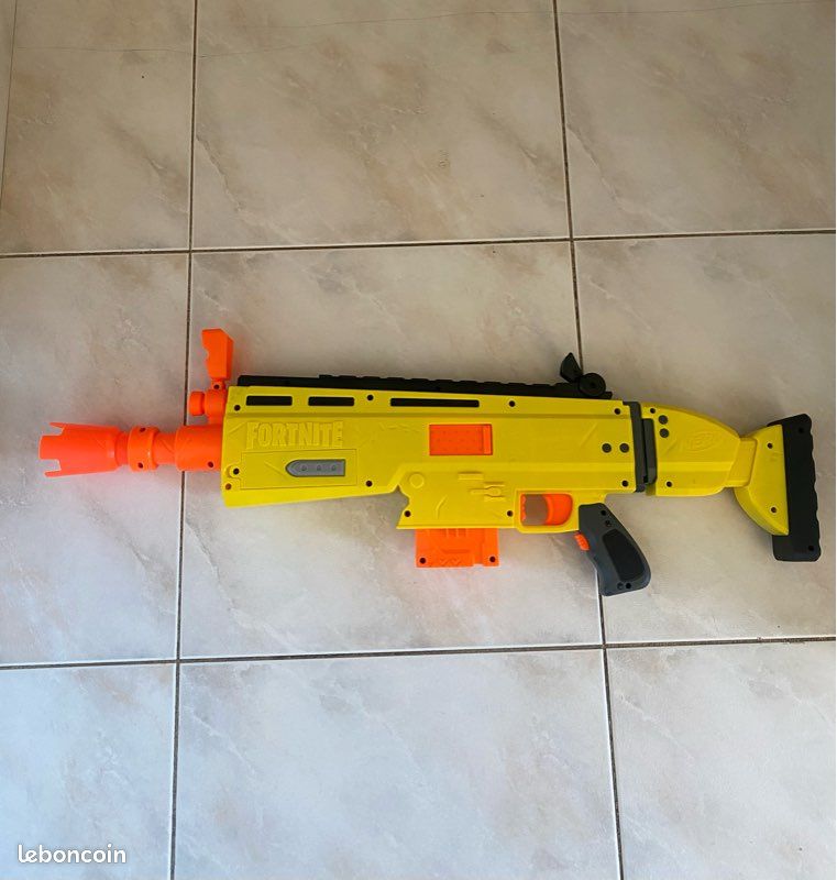 Gun Nerf Scar Legendaria Nerf Fortnite Jeux Jouets