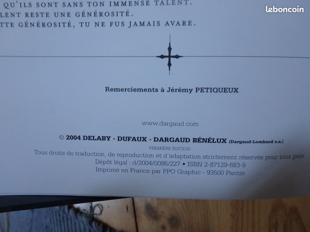 Bd "Complainte des Landes Perdues" EO par Dufaux et Delaby (image 4)