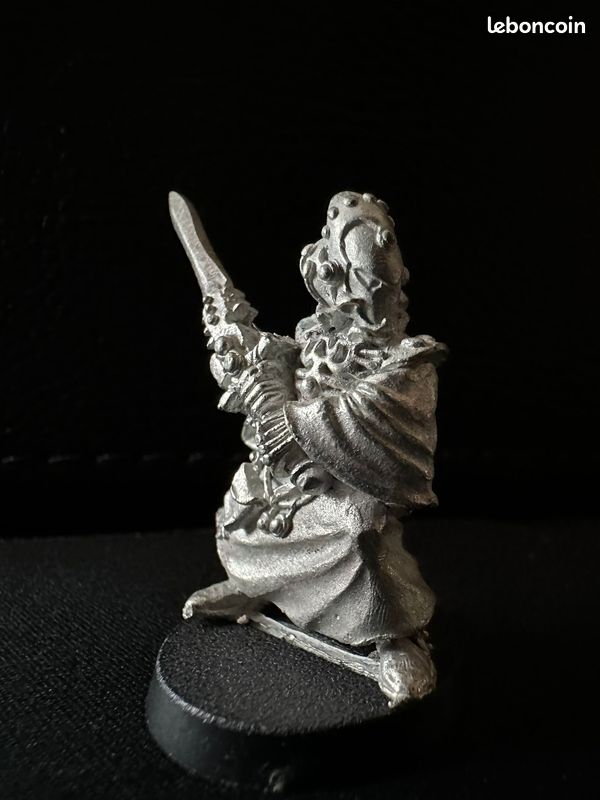 Warhammer 40K GW - Warlock Eldra Aeldari Psycharque - Games Workshop métal OOP - complet - jamais peint - Modélisme Warhammer 40K GW - Warlock Eldra Aeldari Psycharque - Games Workshop métal OOP - complet - jamais peint - Modélisme