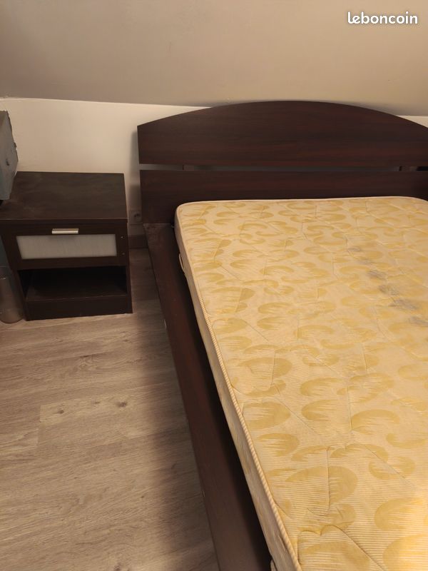 Lit matelas sommier (image 2)