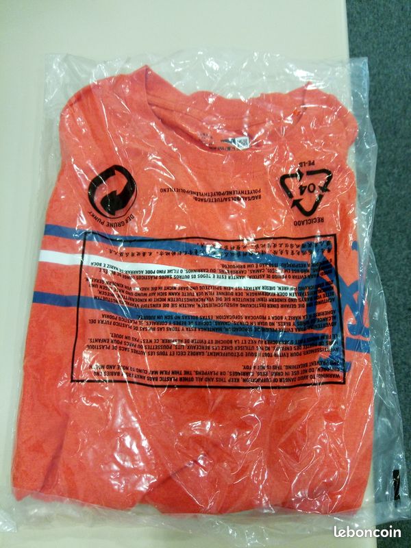 Tee shirt orange de l'équipe des METS taille S (image 3)
