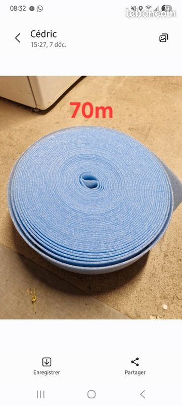 Bande mousse périphérique pour dalle béton 70 m (image 1)
