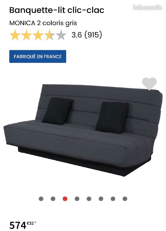 Banquette Lit Clic-Clac (image 3)