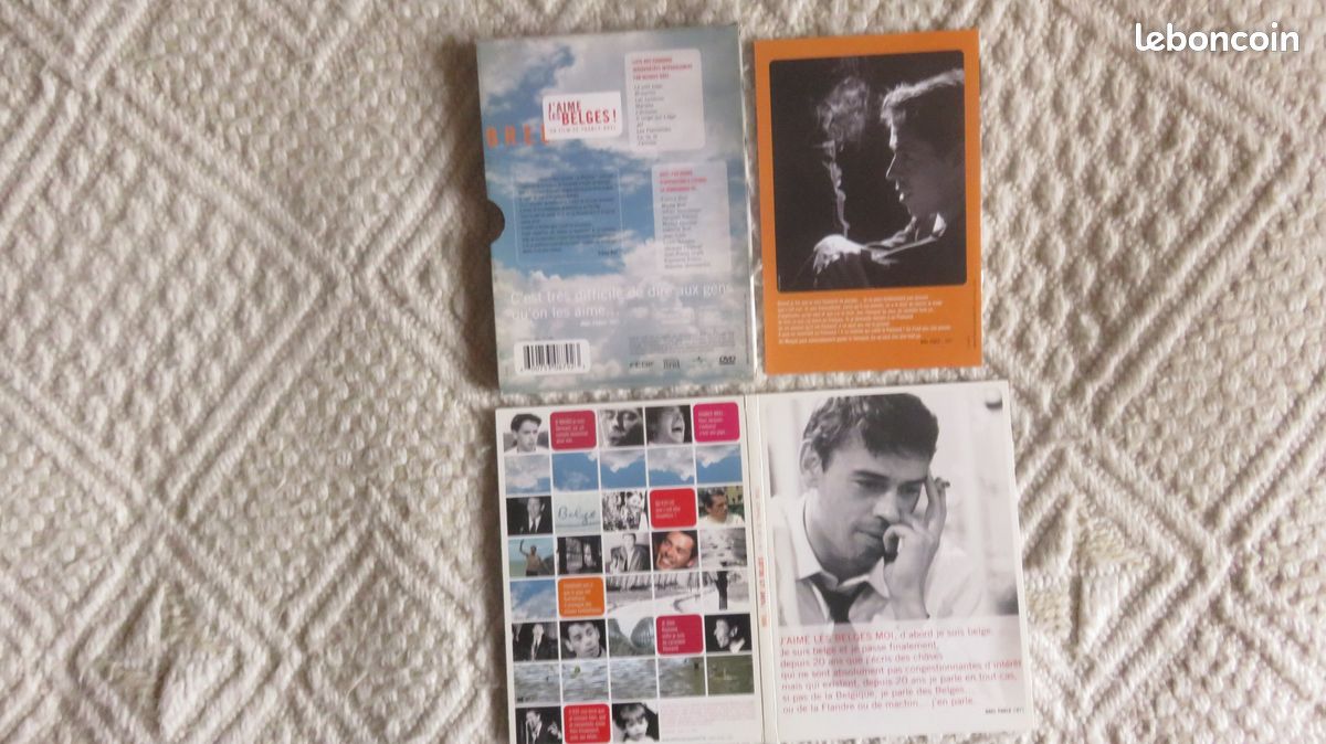 Jacques BREL . DVD . J'aime les BELGES (image 4)