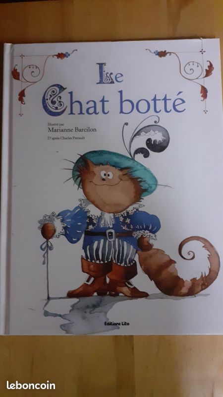 Le chat botté (belles illustrations) 34x25,5cm (image 1)