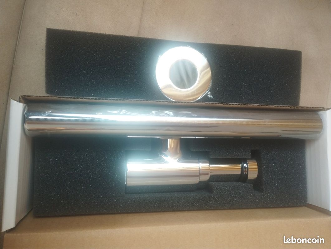 Siphon de lavabo design WIRQUIN Lineis Mini – Neuf (image 3)