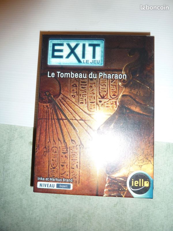 IELLO Exit: Il Gioco - Tombeau Du Pharaon (Tomba Del Faraone) - Gioco Da Tavolo, +12 Anni, In Francese