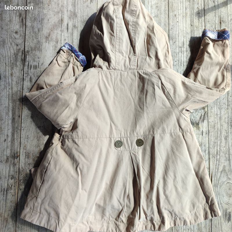 Veste beige 2 en 1 - Sergent Major - 3 Ans (image 6)