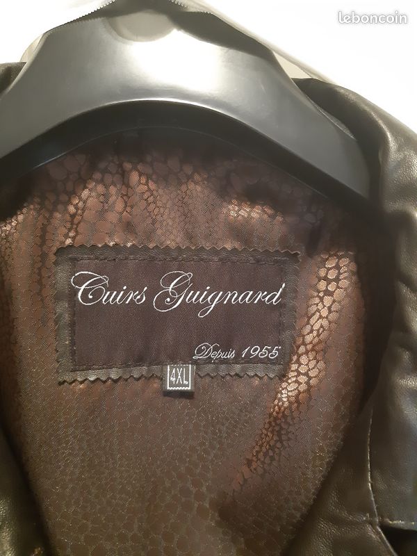 Manteau cuir femme (image 1)