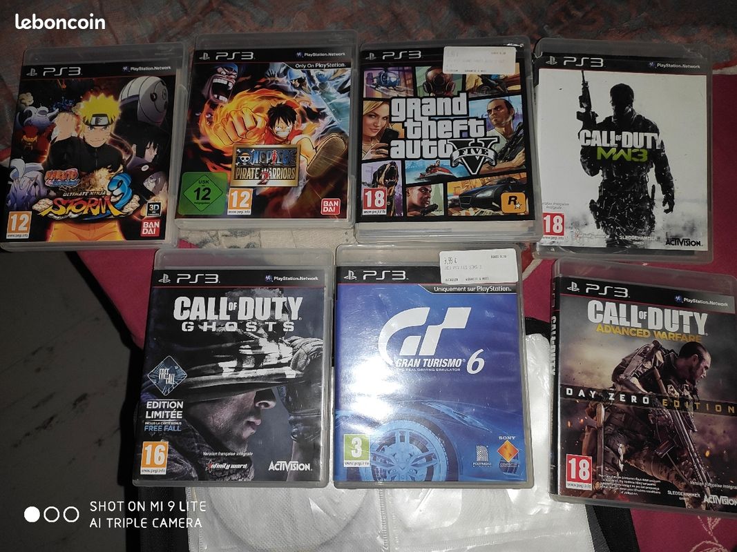 Lots Jeux PS3 18 Produits (image 2)