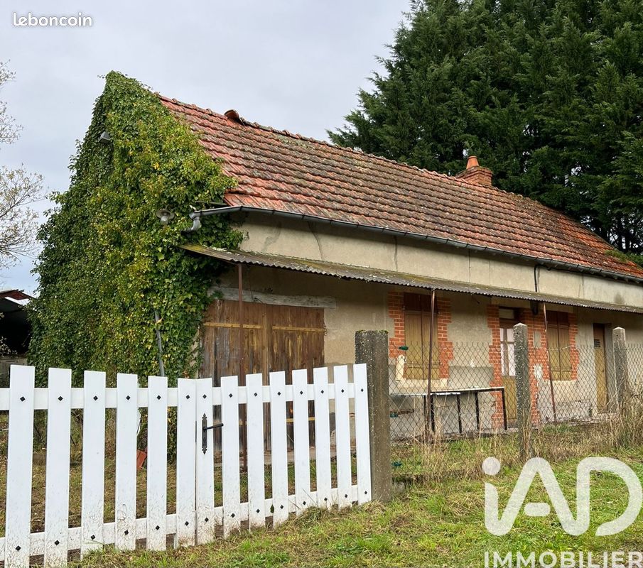 Maison 2 pièces 46 m² · à Villeneuve-sur-Allier · 46 m² · 28 000 €