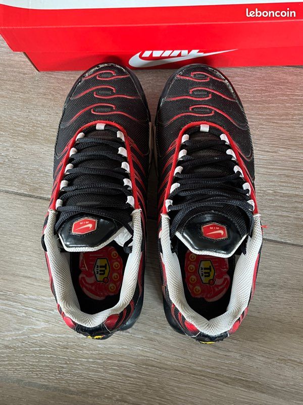 Rouge Nike Tn Noir Et Blanc Homme Nike Air Max Plus III Au