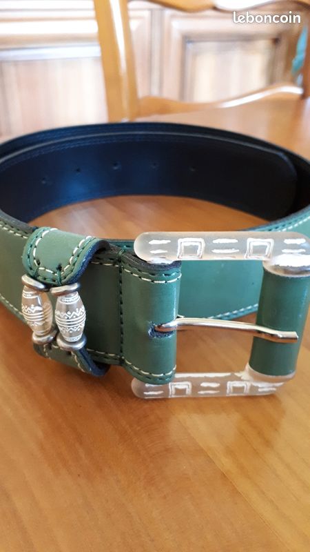 Ceinture simili cuir taille 80 (image 2)