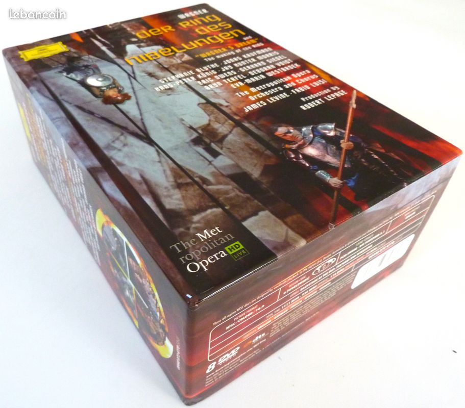 Coffret 8 DVD : Intégrale du Ring de WAGNER au MET de New York / Robert Lepage / James Levine, Fabio Luisi / Jonas Kaufmann, Bryn Terfel, Deborah Voigt, Jay Hunter Morris / Deutsche Grammophon (image 4)