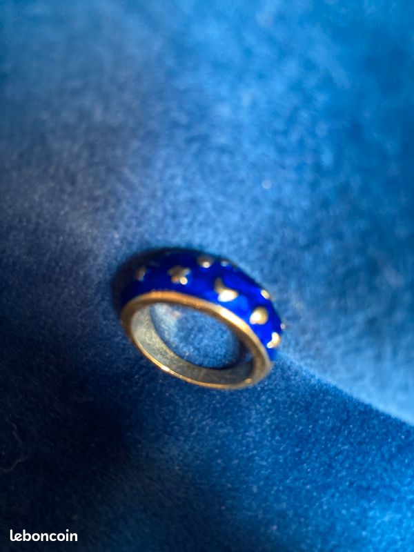 Bague Fantaisie Vintage émaillée – Taille 55
