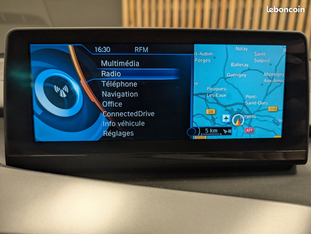 BMW I8 COUPE 1.5 362h 230 - HARMAN KARDON + CUIR BLANC + JANTES W (image 12)