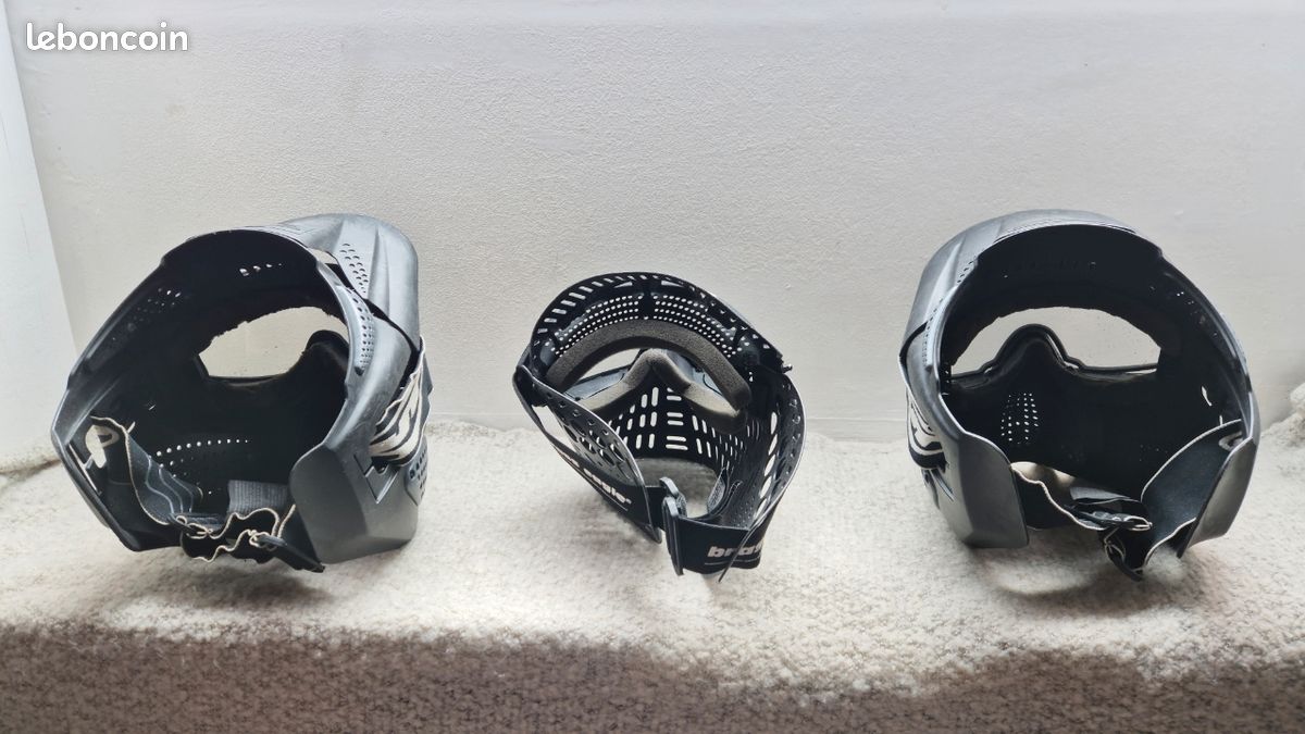 Lot Matériel Paintball – Masques, Barils, Réservoirs, Occasion