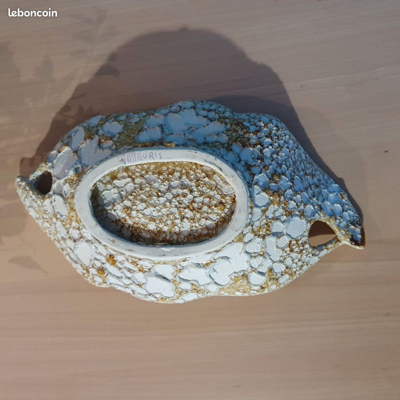 Vide-poche Céramique Vintage – Assiette Décorative – Sans Marque