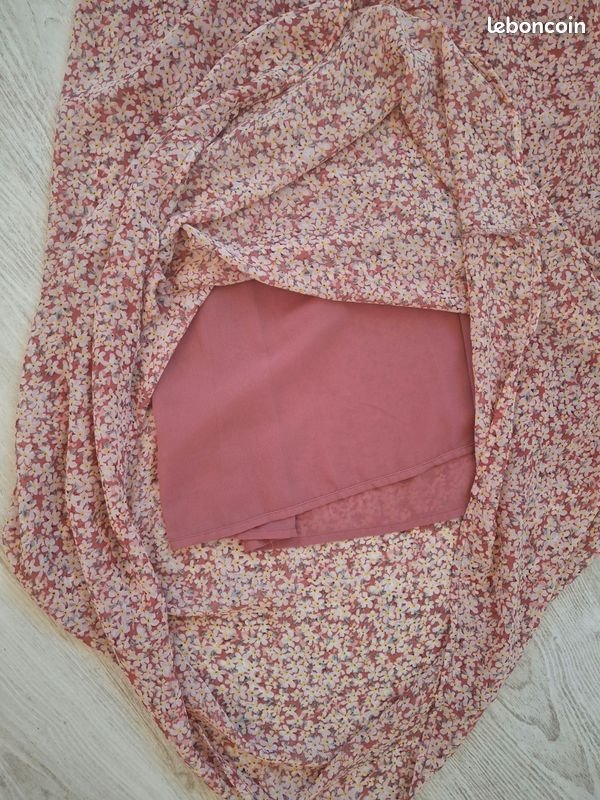 🌸 Magnifique robe longue été femme fleurie rose/terracotta Peace n'love - Taille M/L (image 6)