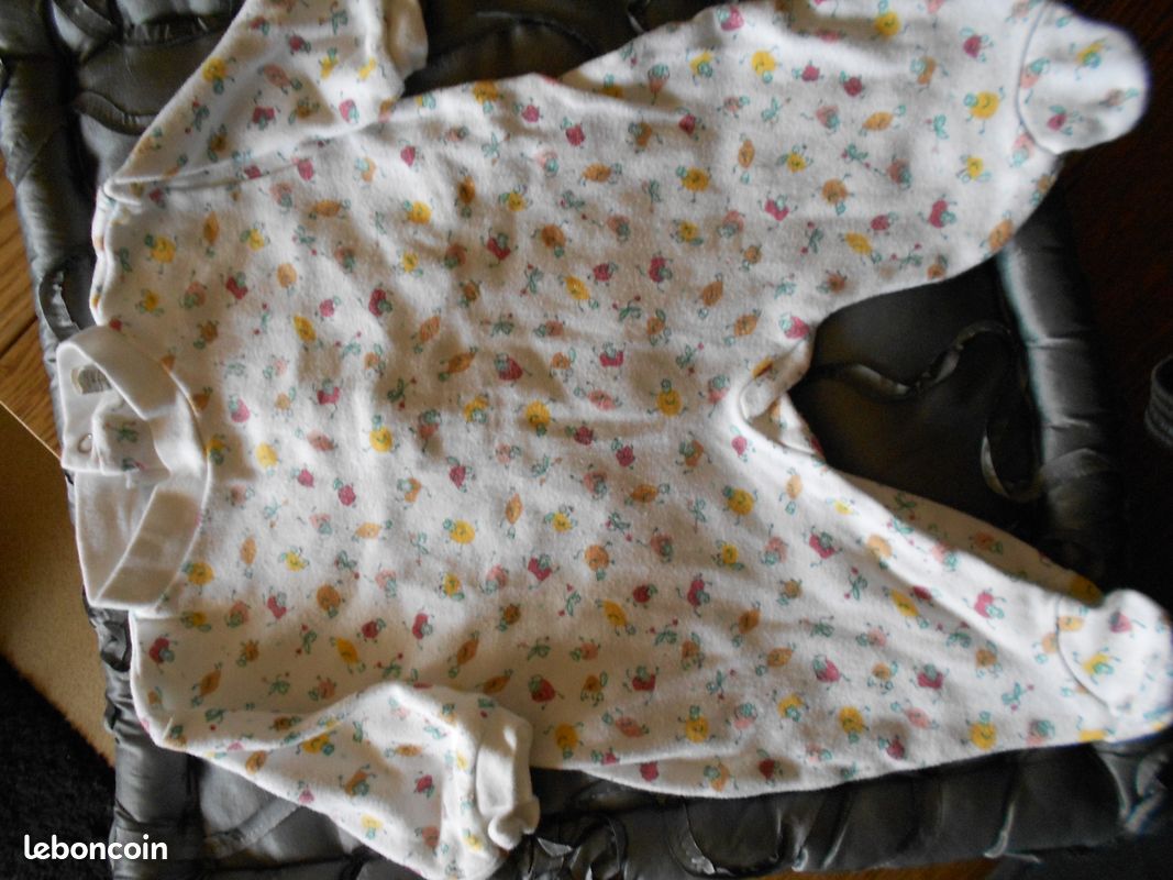 PYJAMA N°6 Blanc 6 MOIS (image 1)