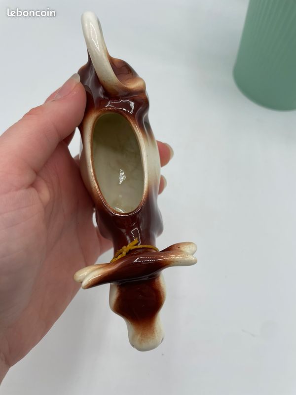 Pichet à Crème En Céramique Forme Vache Adorable – 40 Ml, Crémier Café Lait Sauce, Design Animal Mignon Pour Cuisine Et Table